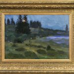 thumbnail for Жуковский С.Ю. Лунная ночь. Опушка леса 